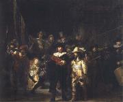 REMBRANDT Harmenszoon van Rijn The Militia Company of Frans Banning Cocq,Known as The Night Watch Sweden oil painting artist